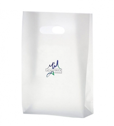 Frosted Die Cut Tote Bag