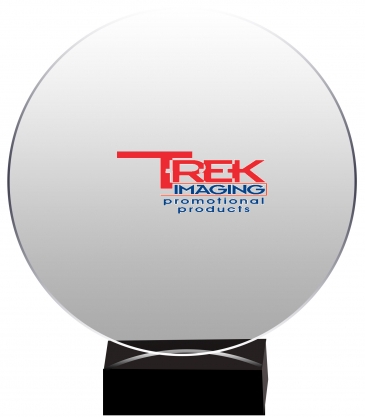 Crystal Halo Award Jade (6")