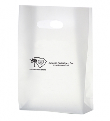 Frosted Die Cut Tote Bag