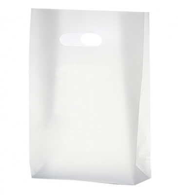 Frosted Die Cut Tote Bag