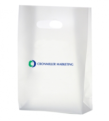 Frosted Die Cut Tote Bag