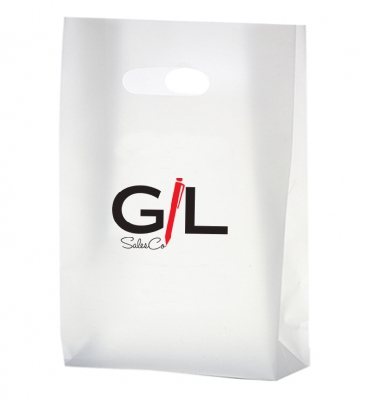 Frosted Die Cut Tote Bag