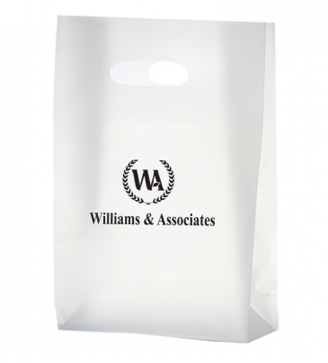 Frosted Die Cut Tote Bag