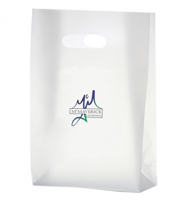Frosted Die Cut Tote Bag