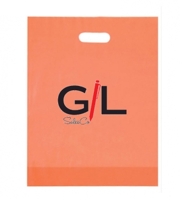 Frosted Die Cut Bag