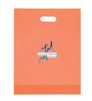 Frosted Die Cut Bag