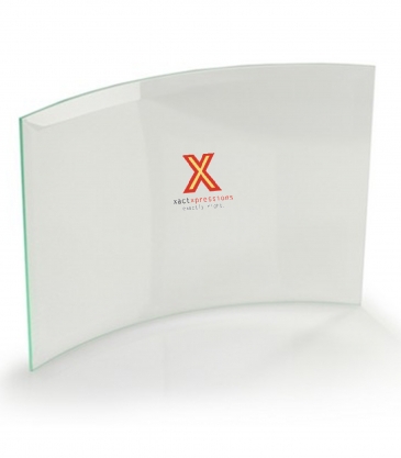 Spectral Jade Curved Award (6"x4")