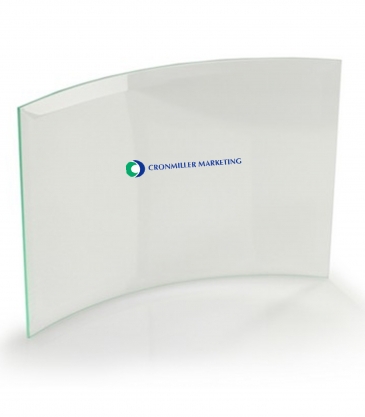 Spectral Jade Curved Award (6"x4")