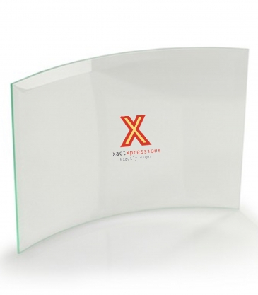 Spectral Jade Curved Award (7"x5")