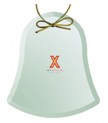 Jade Crystal Bell Ornament