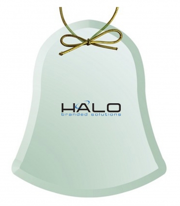 Jade Crystal Bell Ornament