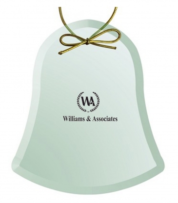 Jade Crystal Bell Ornament