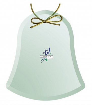 Jade Crystal Bell Ornament