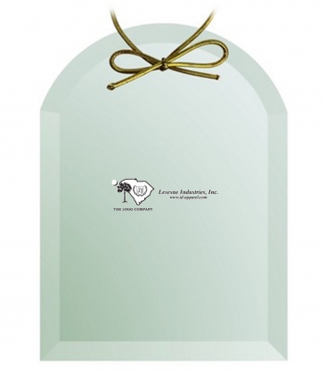Jade Crystal Arch Ornament