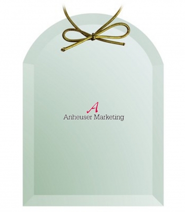 Jade Crystal Arch Ornament