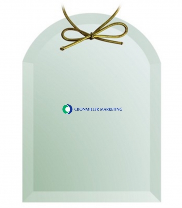 Jade Crystal Arch Ornament