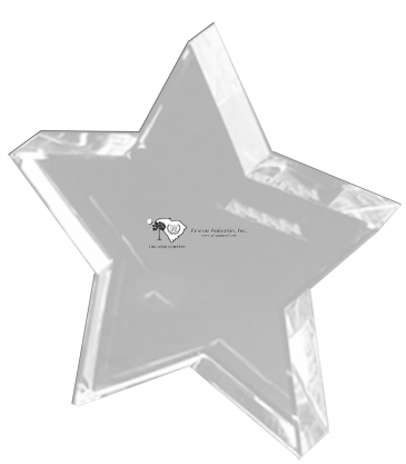 4" Crystal Star Only