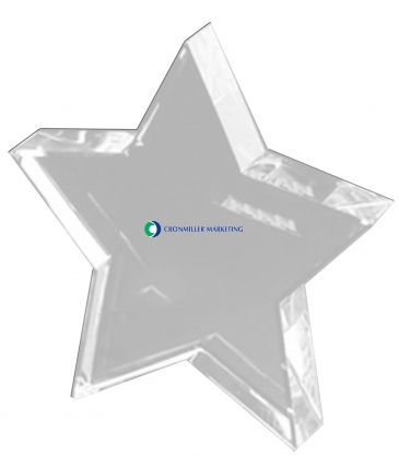 4" Crystal Star Only