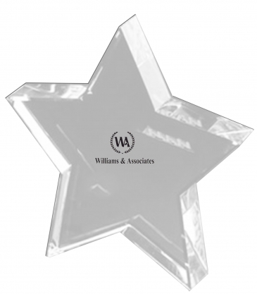 4" Crystal Star Only