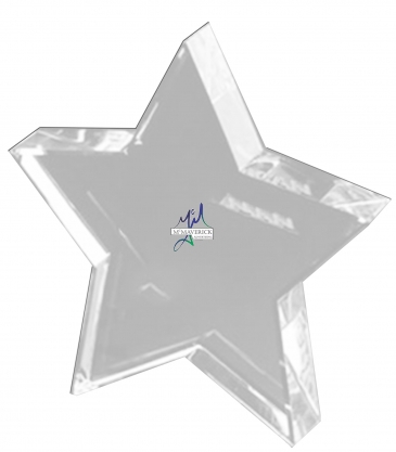 4" Crystal Star Only