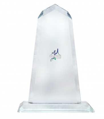 10" Pinnacle Award Clear