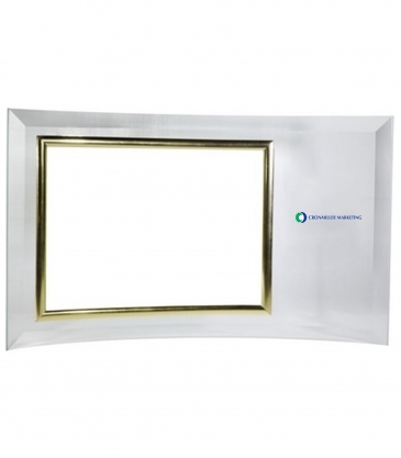 Curved Horizontal Photo Frame (5"x3" Photo)