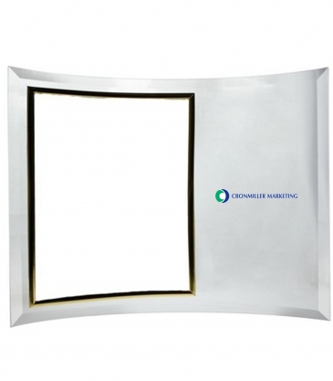 5"x7" Curved Vertical Photo Frame