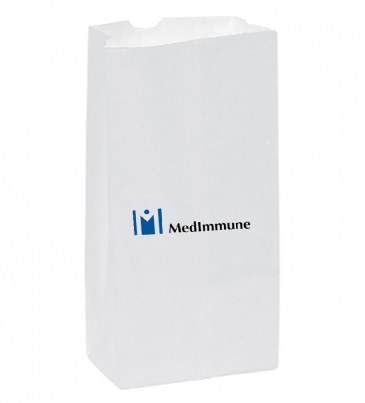 White Kraft 2# Popcorn SOS Bag