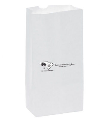 White Kraft 2# Popcorn SOS Bag