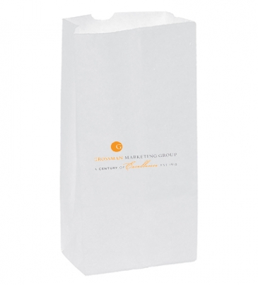 White Kraft 2# Popcorn SOS Bag