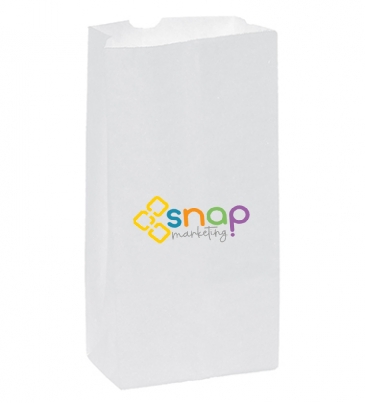 White Kraft 2# Popcorn SOS Bag