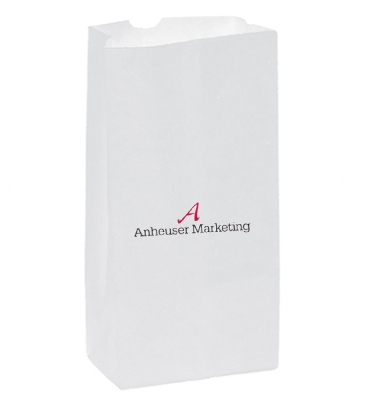 White Kraft 2# Popcorn SOS Bag