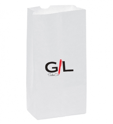 White Kraft 2# Popcorn SOS Bag
