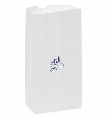 White Kraft 2# Popcorn SOS Bag
