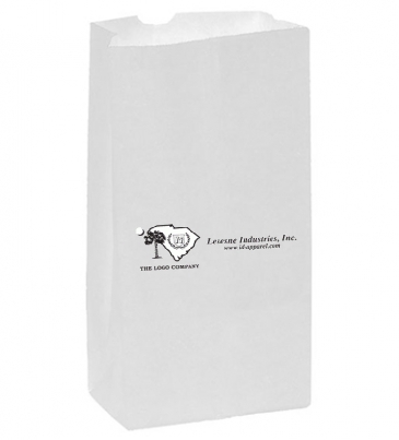 White Kraft 10# SOS Grocery Bag