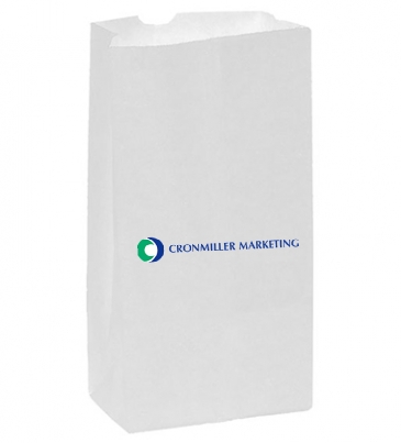 White Kraft 10# SOS Grocery Bag