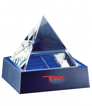 3" Pyramid Award (Without Base)