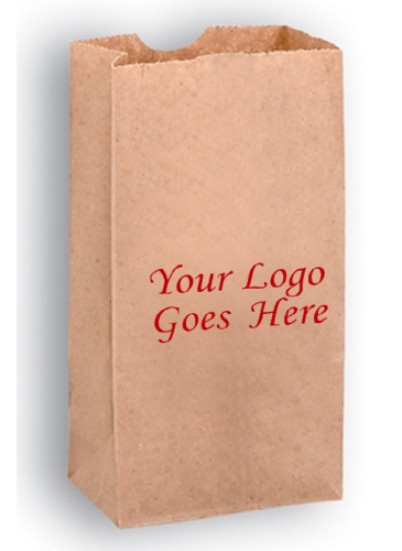 Natural Kraft 2# Popcorn SOS Bag