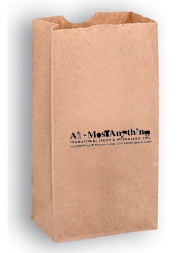 Natural Kraft 2# Popcorn SOS Bag