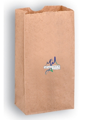 Natural Kraft 2# Popcorn SOS Bag