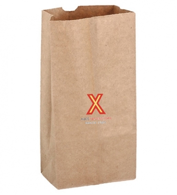 Natural Kraft 4# SOS Grocery Bag