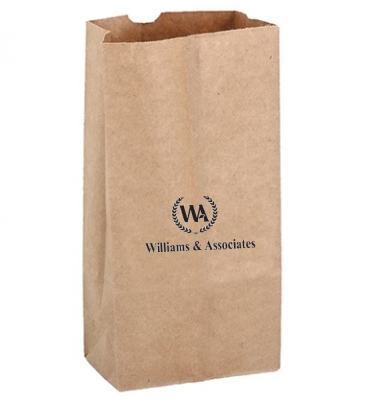 Natural Kraft 6# SOS Grocery Bag