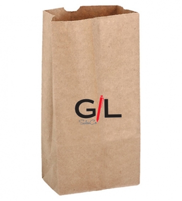 Natural Kraft 8# SOS Grocery Bag