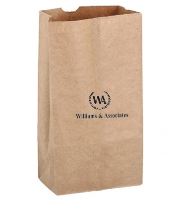 Natural Kraft 10# SOS Grocery Bag