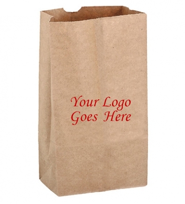 Natural Kraft 12# SOS Grocery Bag