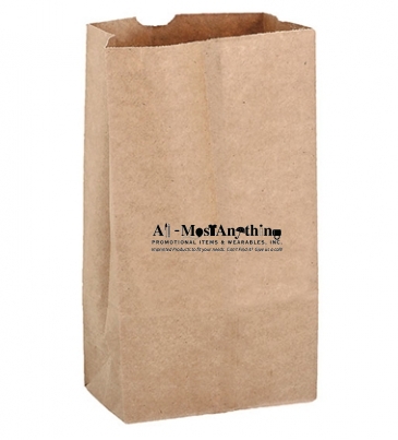 Natural Kraft 12# SOS Grocery Bag