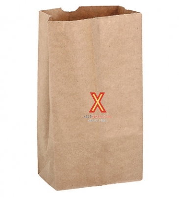 Natural Kraft 12# SOS Grocery Bag