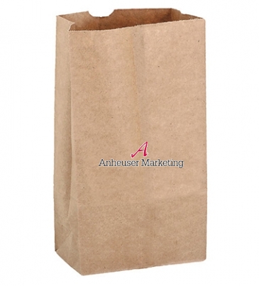 Natural Kraft 12# SOS Grocery Bag