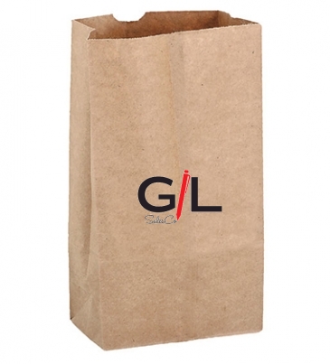 Natural Kraft 12# SOS Grocery Bag