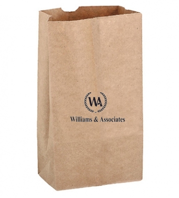 Natural Kraft 12# SOS Grocery Bag